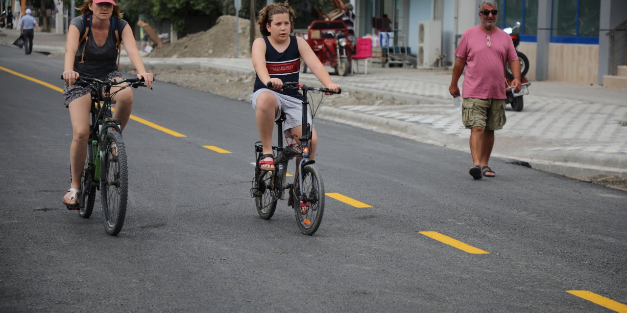 DALAMAN SEYFETTİN İNCE CADDESİNDE ASFALT ÇALIŞMASI TAMAMLANDI