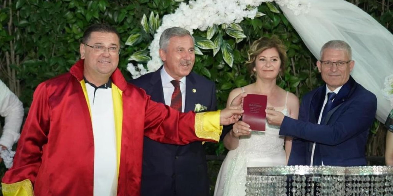 MUTLU ÇİFTİN NİKAHINI BAŞKAN TOKAT KIYDI