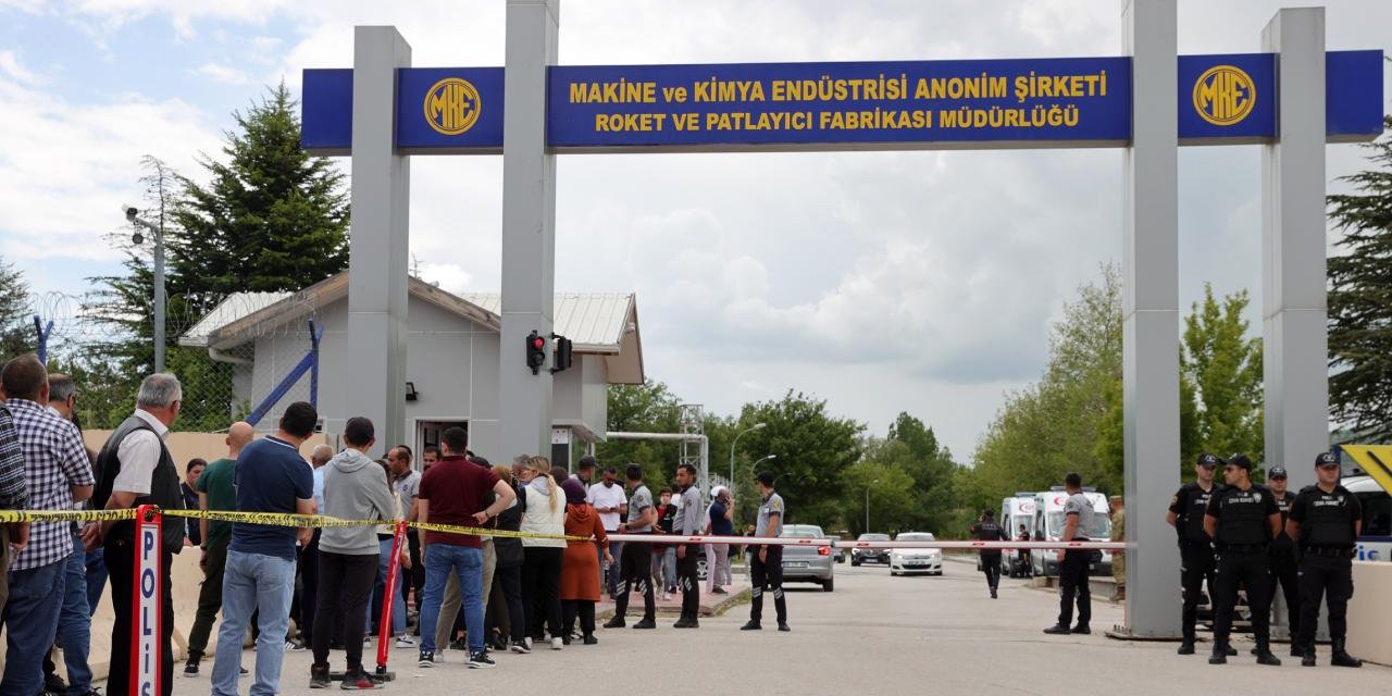 Roket fabrikasındaki patlamayla ilgili 3 şüpheli tutuklandı