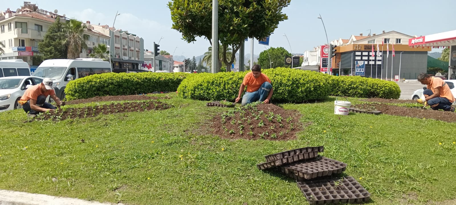 MARMARİS’TE HUMMALI ÇALIŞMA