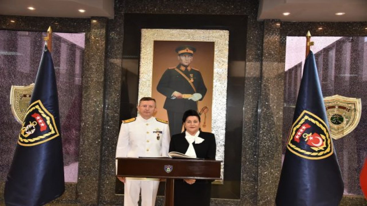 Civelek'den, Aksaz Deniz Üs Komutanına ziyaret