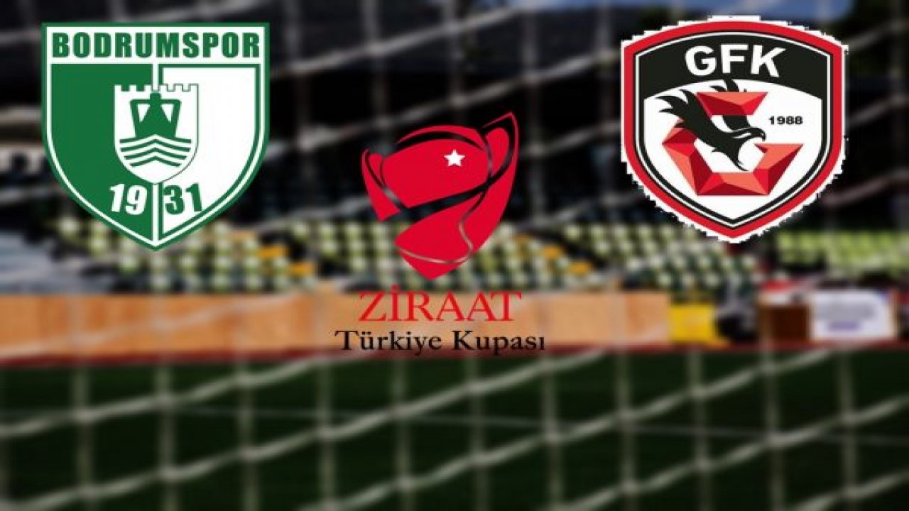 Bodrumspor'un Ziraat Türkiye Kupası Rakibi Gazişehir Gaziantep