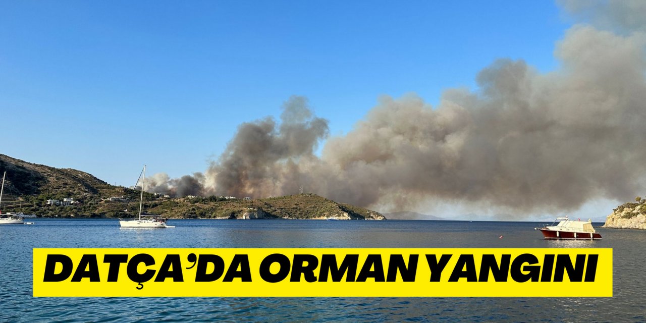 DATÇA’DA ORMAN YANGINI