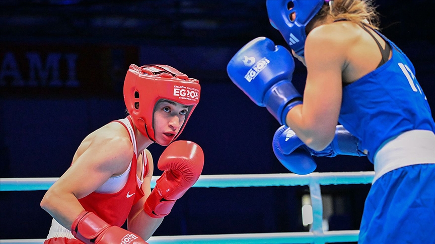 3. Avrupa Oyunları'nda Mili boksör Buse Naz Çakıroğlu, altın madalya kazandı