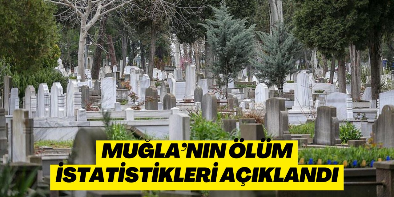 Muğla’nın ölüm istatistikleri açıklandı
