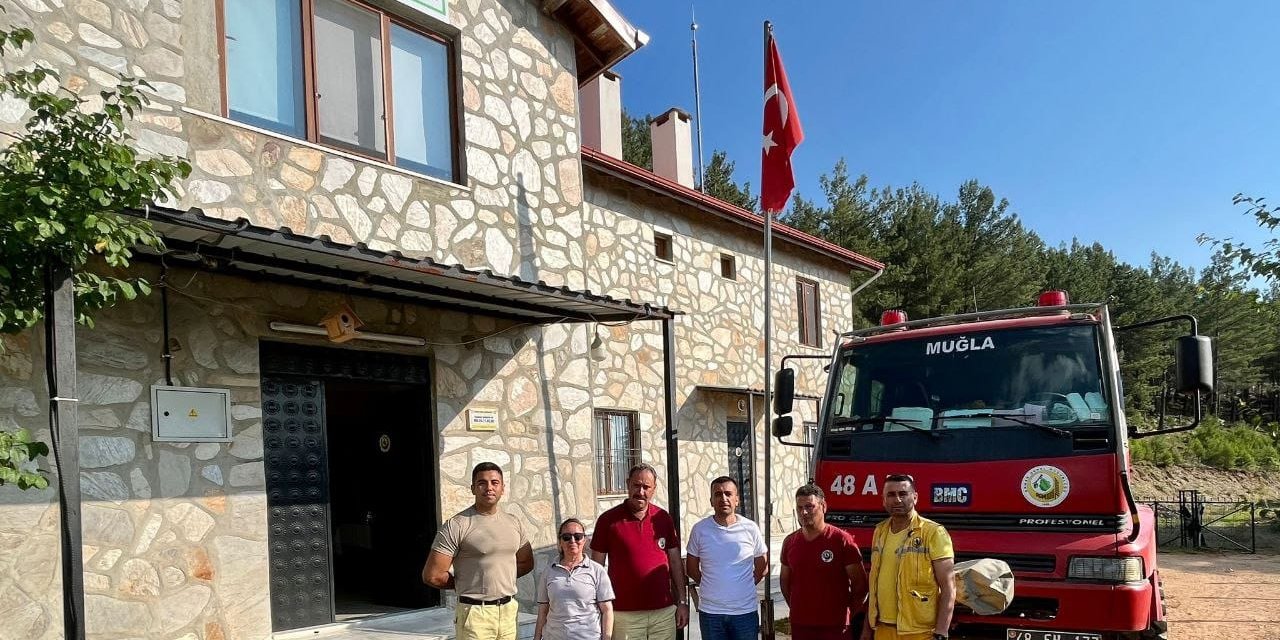 YATAĞAN’DA ALEV SAVAŞÇILARI BAYRAMDA DA GÖREV YAPTI