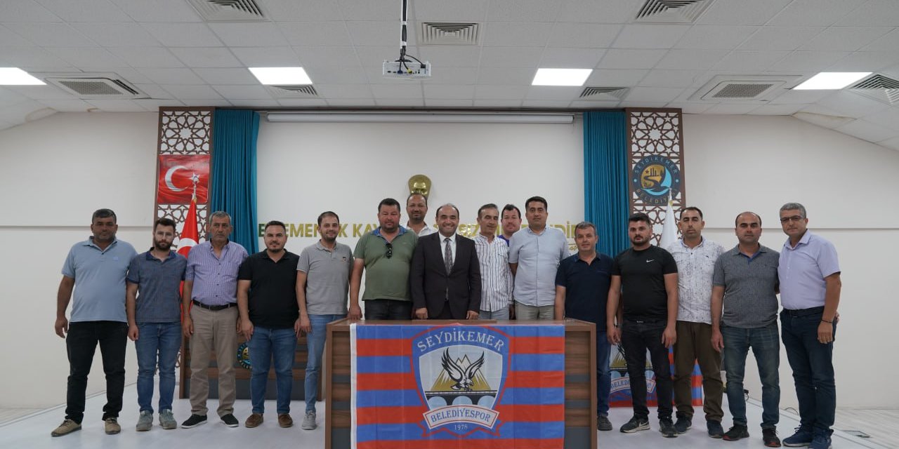 SEYDİKEMERSPOR, BAŞKAN AKDENİZLİ’YE EMANET