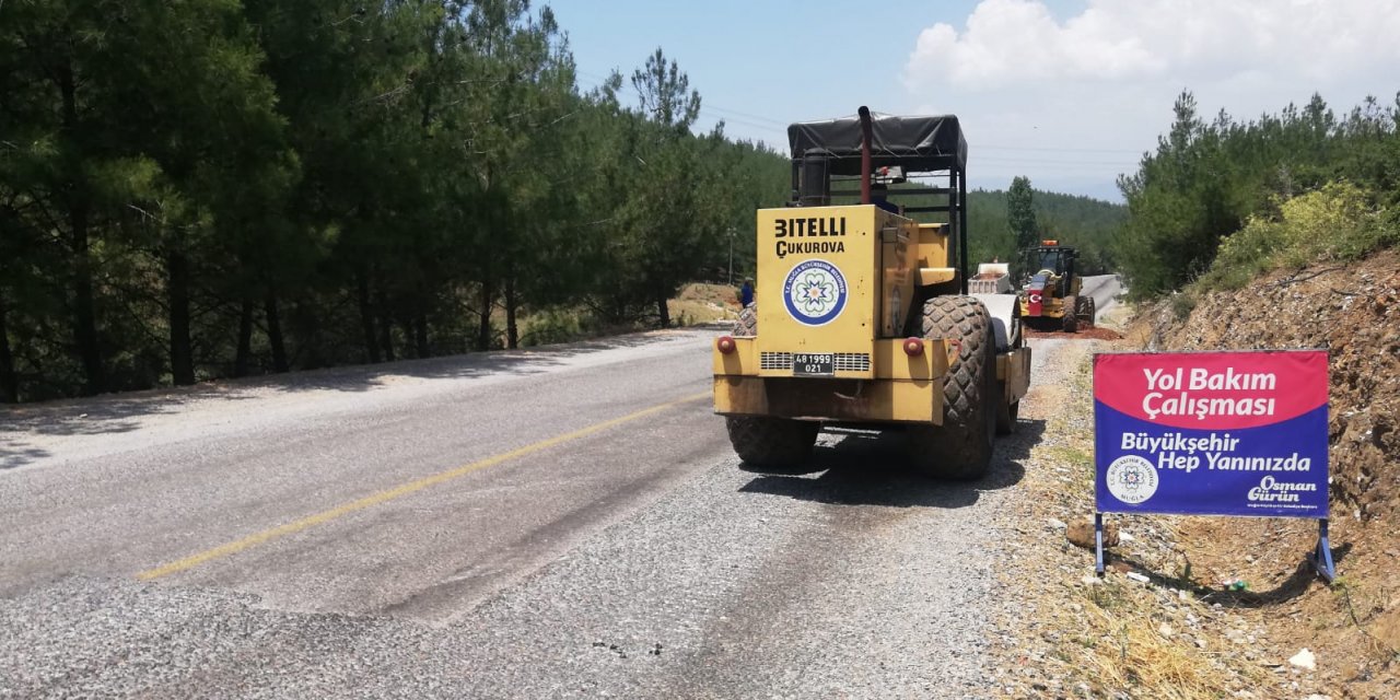 202 kilometrelik asfalt çalışmasının 25 kilometresi tamamlandı