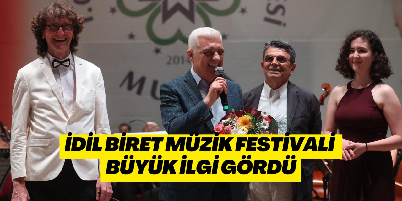 İDİL BİRET MÜZİK FESTİVALİ BÜYÜK İLGİ GÖRDÜ