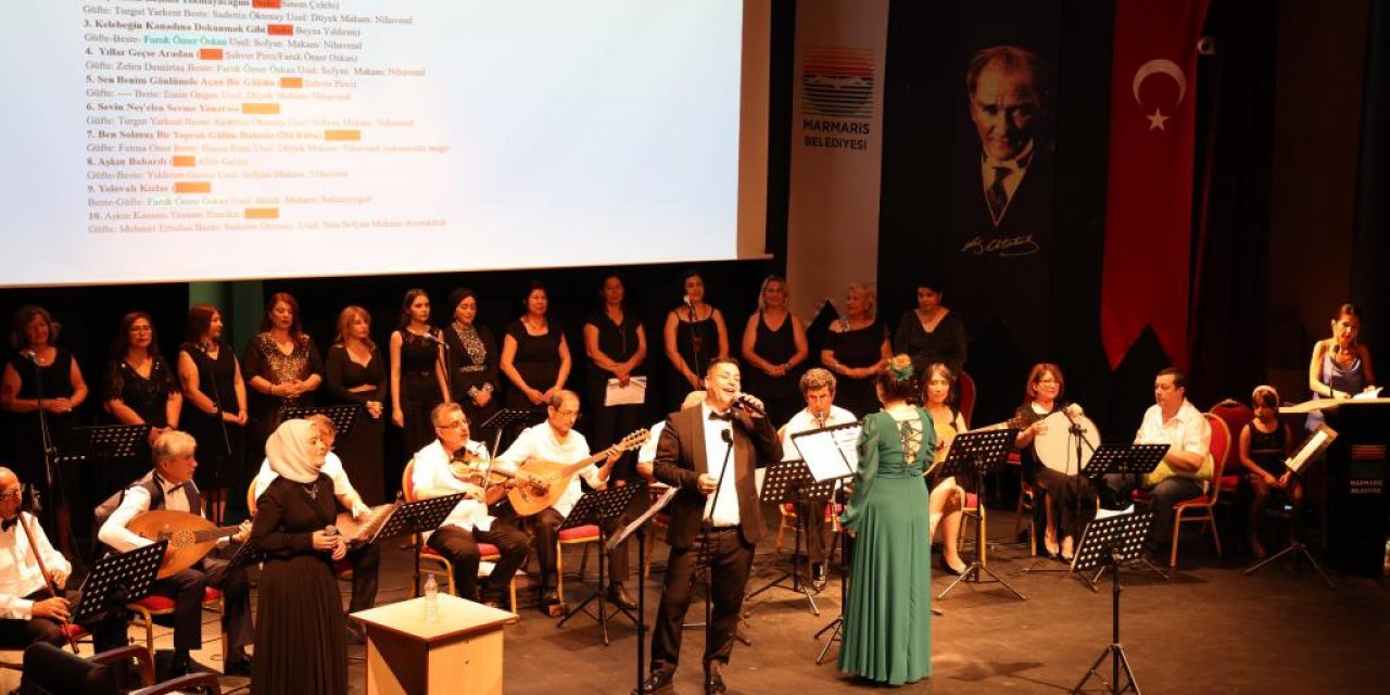 DİLRUBA MÜZİK TOPLULUĞU'NDAN MARMARİS'TE KONSER