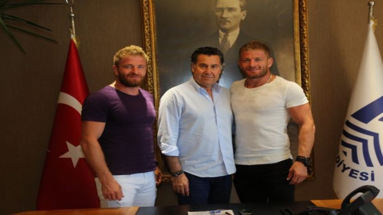 Başpehlivanından Kocadon’a ziyaret