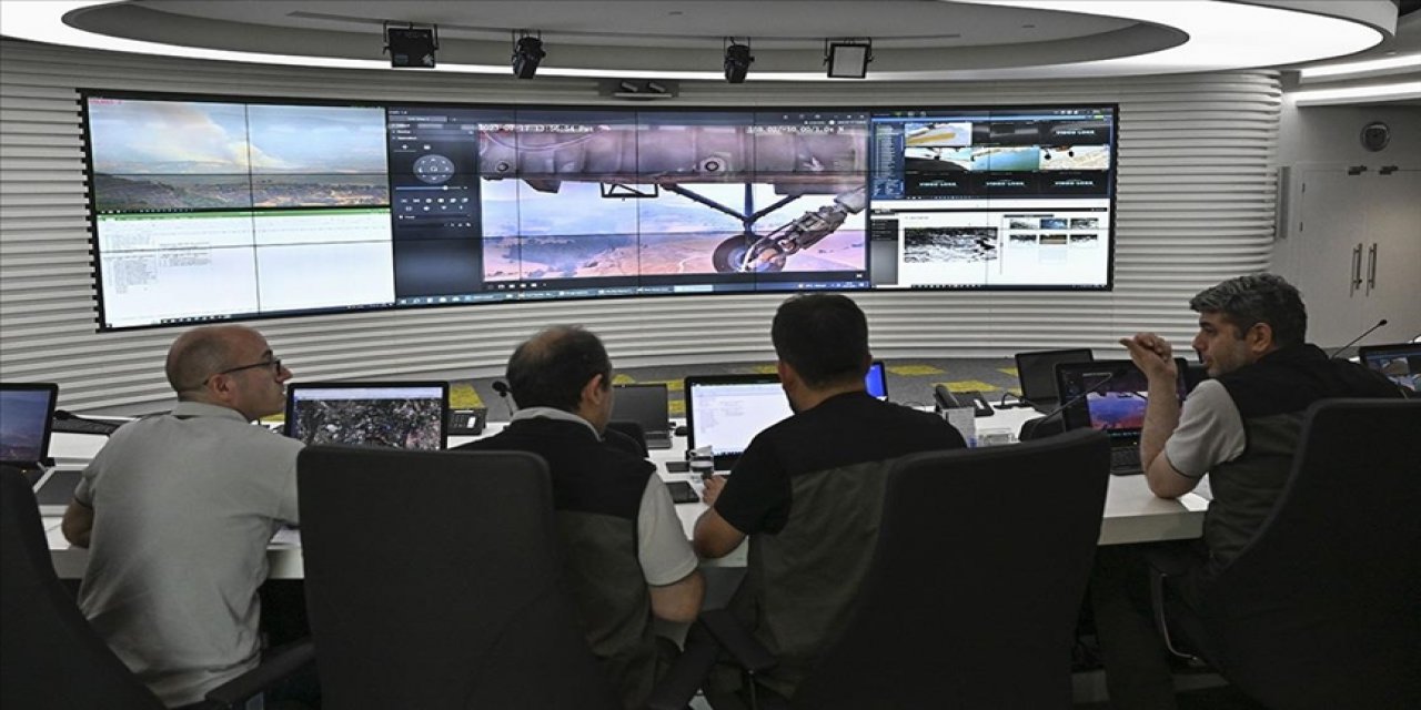 Orman yangınları Yangın Yönetim Merkezinden anlık takip ediliyor