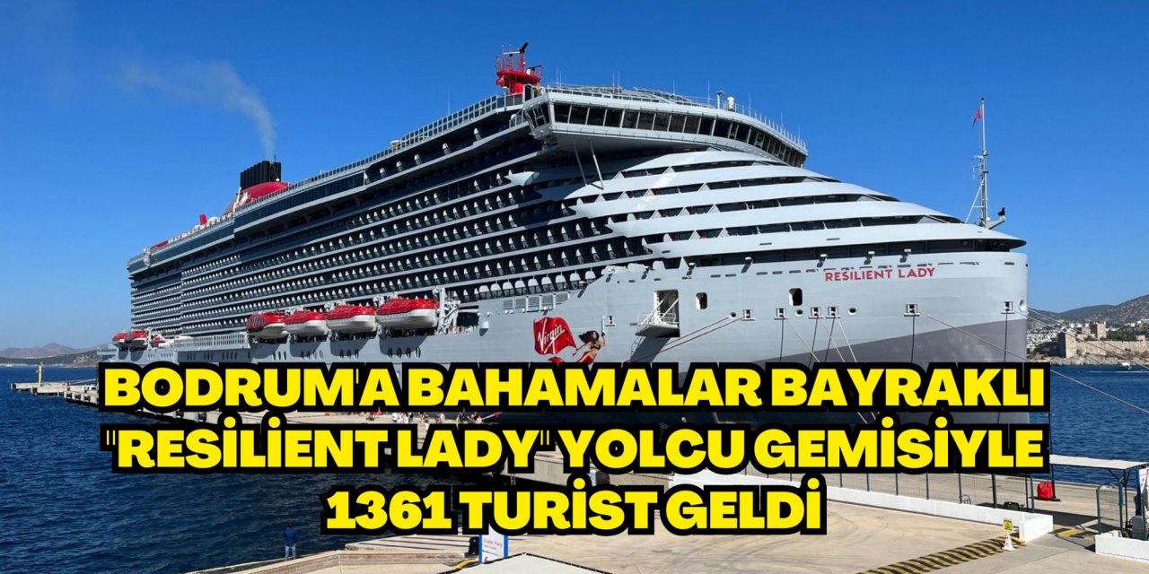 Bodrum'a Bahamalar bayraklı 