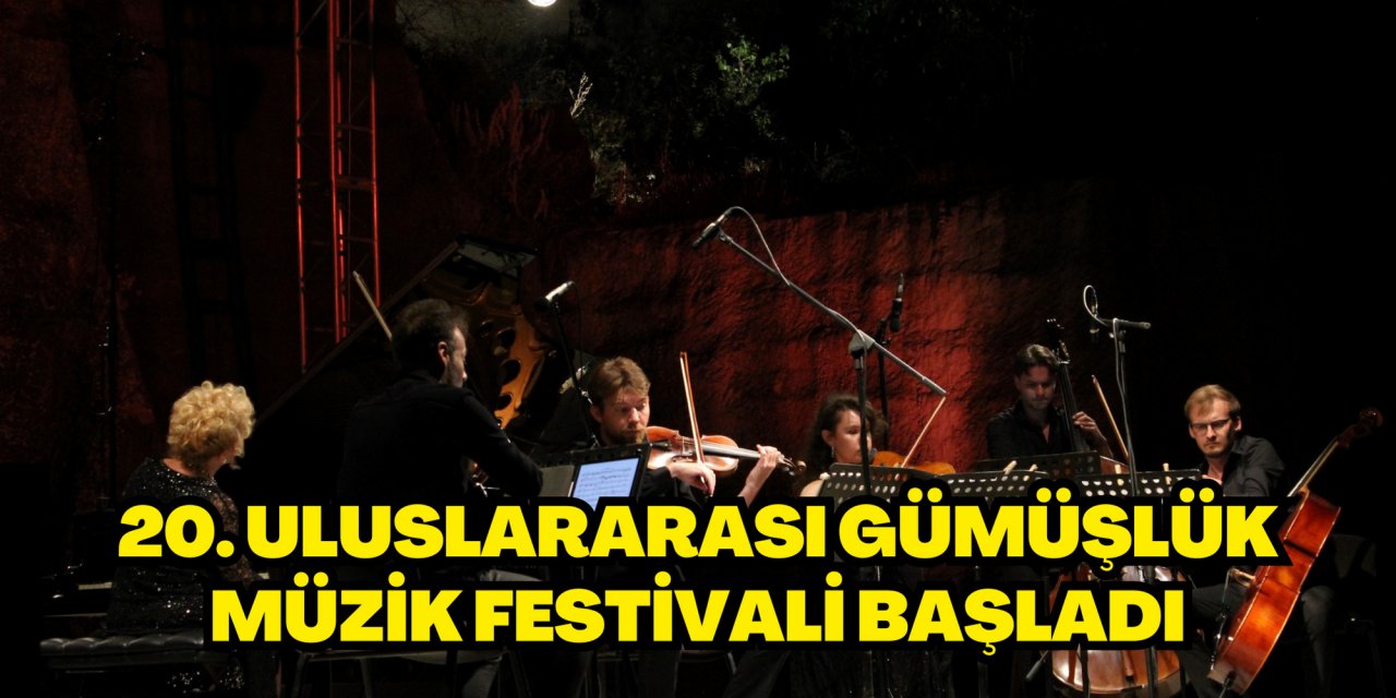 20. Uluslararası Gümüşlük Müzik Festivali başladı