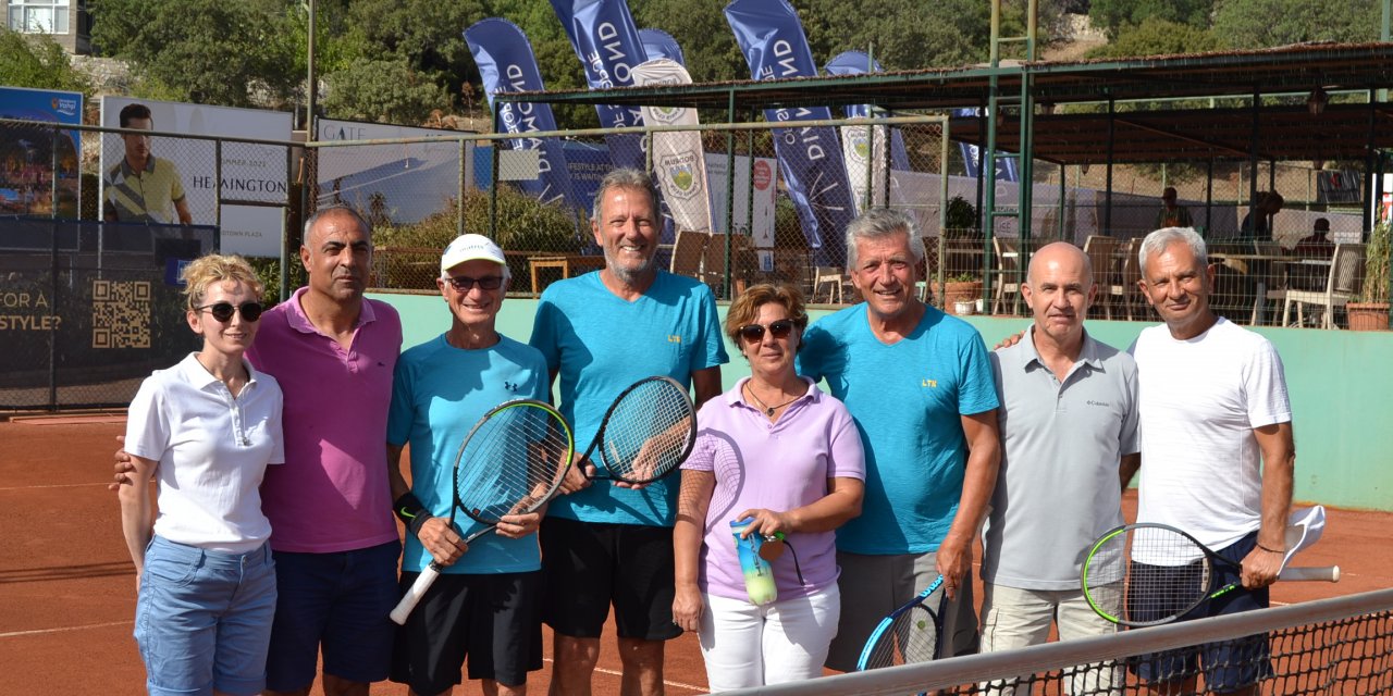 Bodrum’da tenis turnuvası düzenlendi