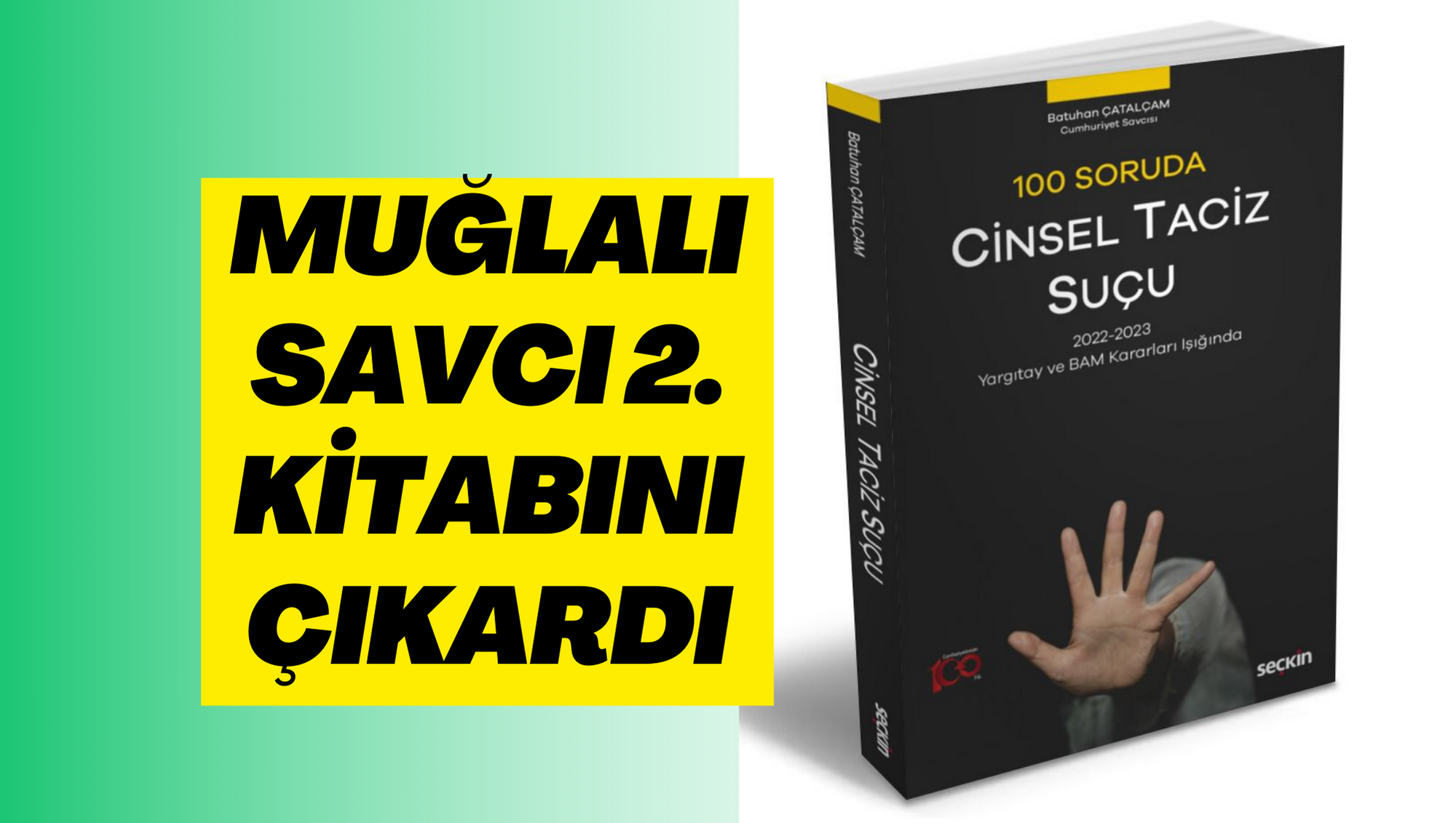MUĞLALI SAVCI 2. KİTABINI ÇIKARDI