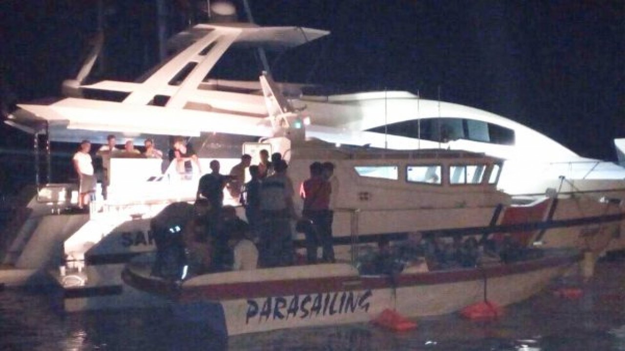 Marmaris’te mülteci operasyonu