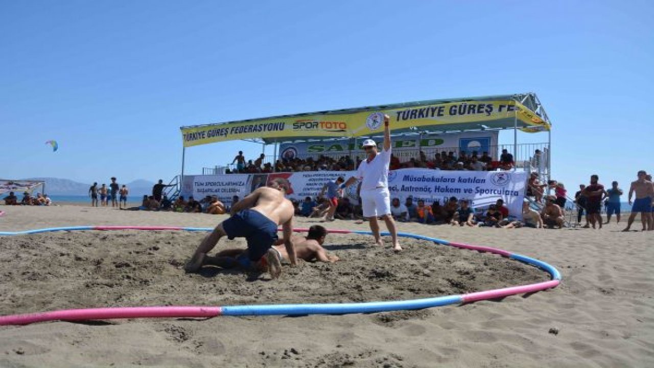 Türkiye Plaj Güreş Şampiyonası sona erdi