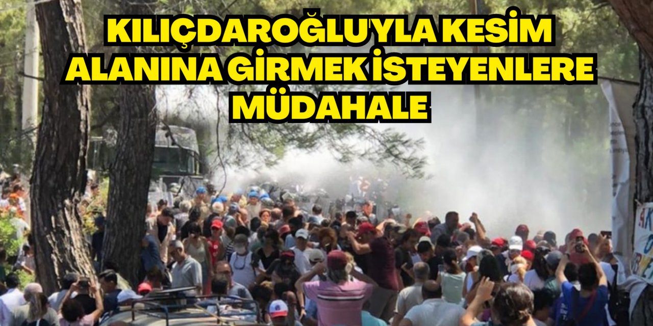 Kılıçdaroğlu'yla kesim alanına girmek isteyenlere müdahale