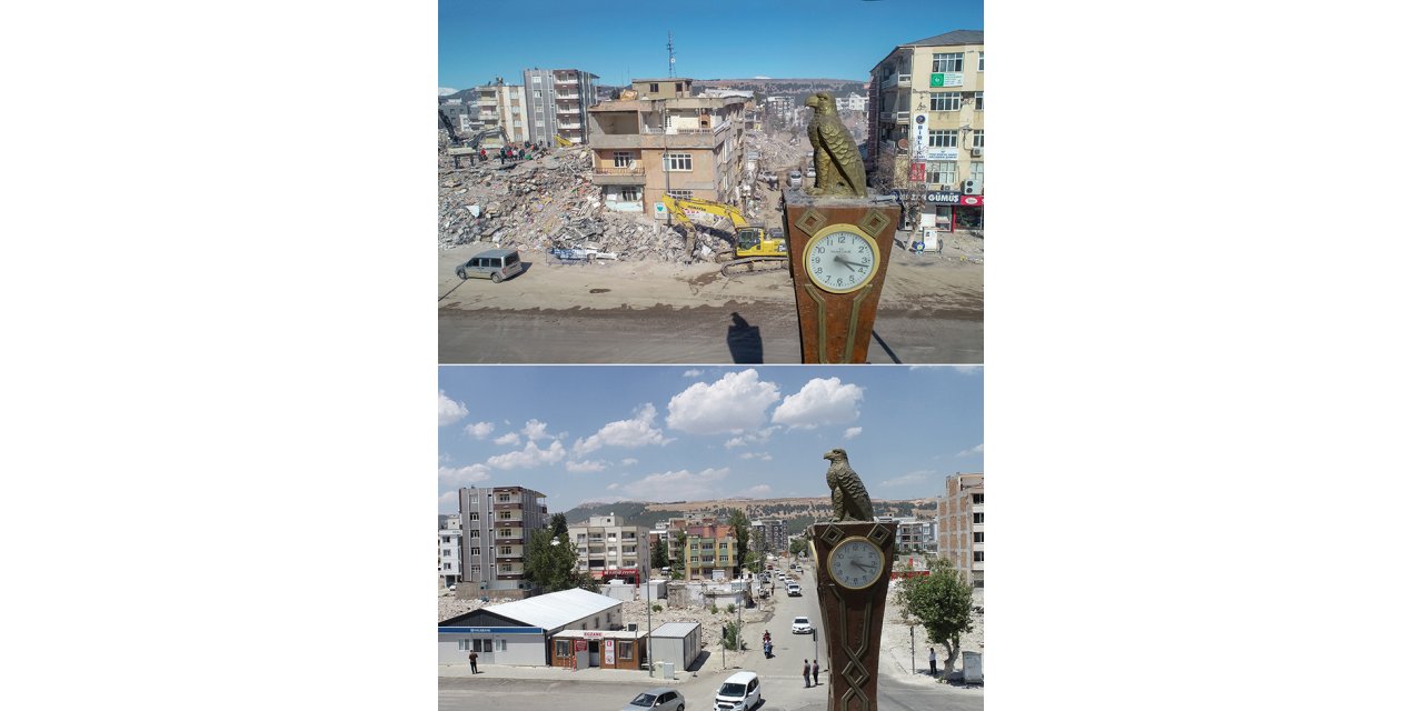 Deprem bölgesinde kaldırılan enkazların yerinde boş arsalar kaldı