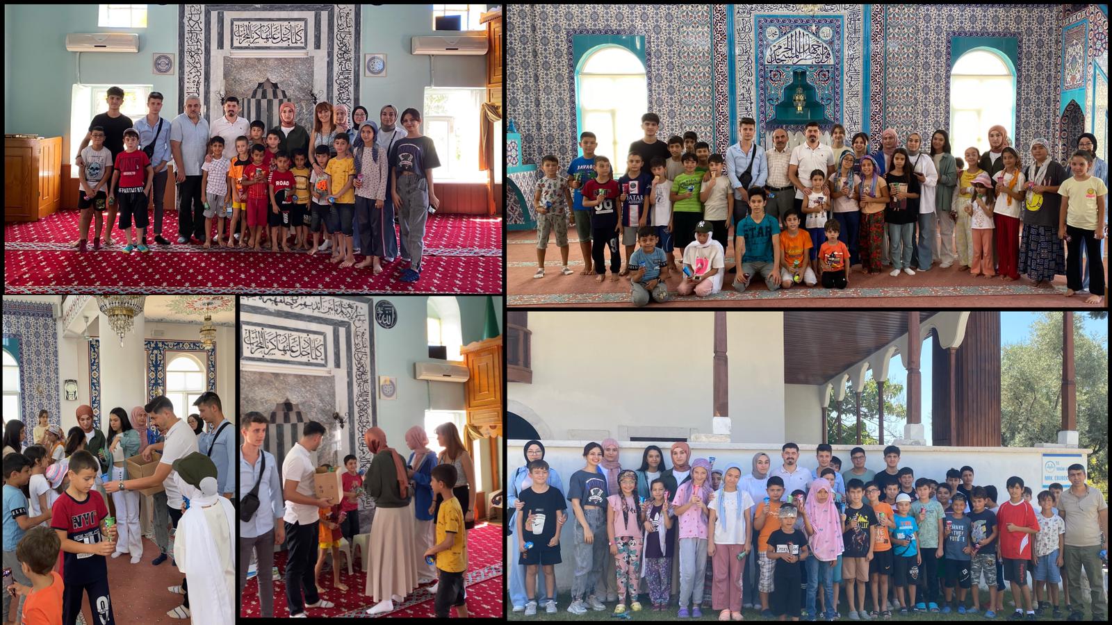 AK GENÇLİK YATAĞAN’DAN KURAN KURSU ÖĞRENCİLERİNE DONDURMA İKRAMI