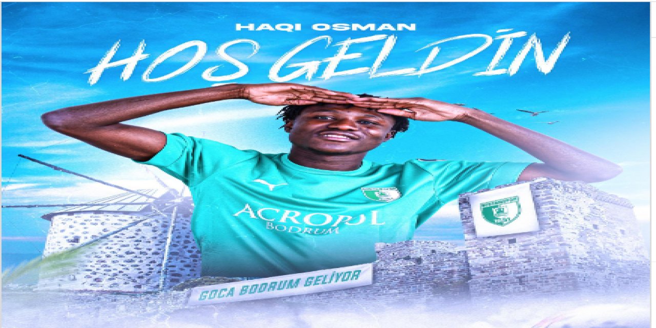 Bodrumspor, Haqi Osman ile 4 yıllık sözleşme imzaladı