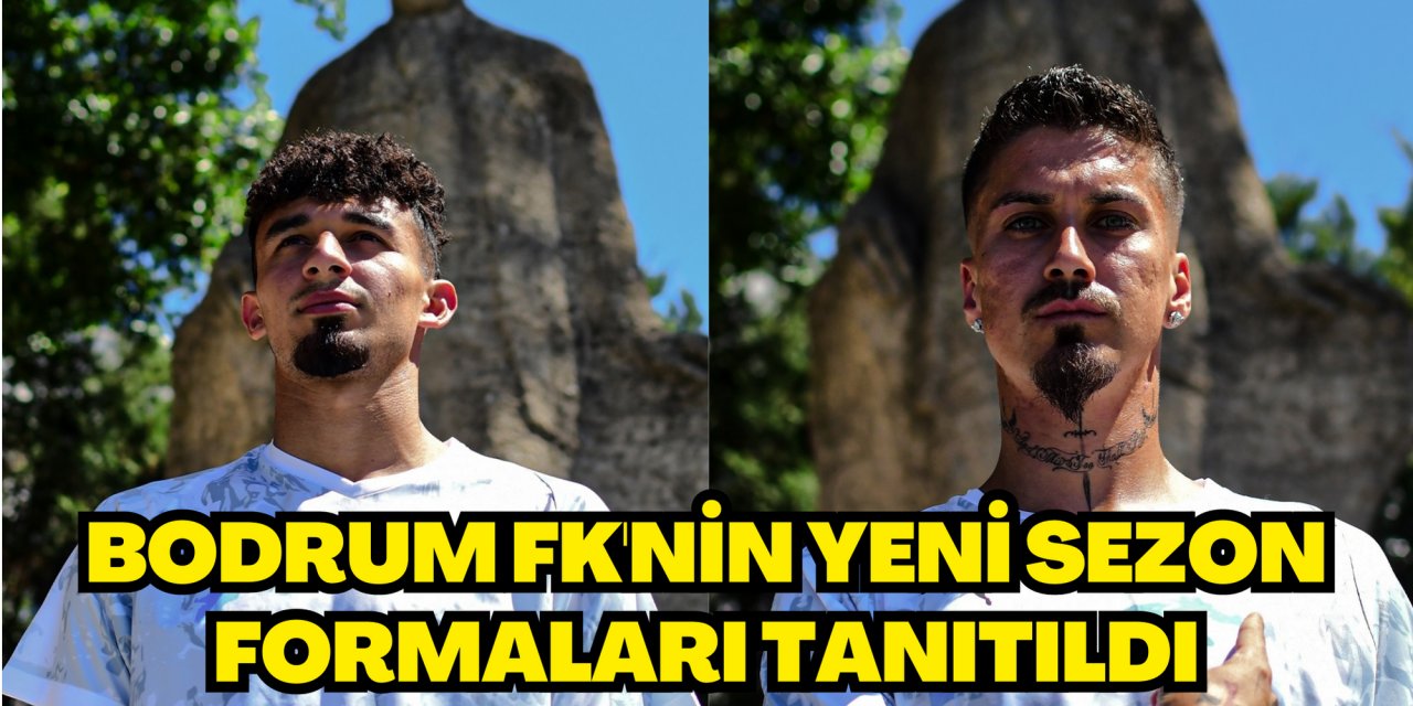 Bodrum FK'nin yeni sezon formaları tanıtıldı