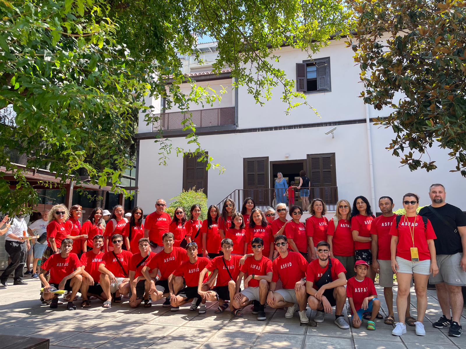 YATAĞAN ASFAD EKİBİ SELANİK’TE ATATÜRK’ÜN EVİNİ ZİYARET ETTİ