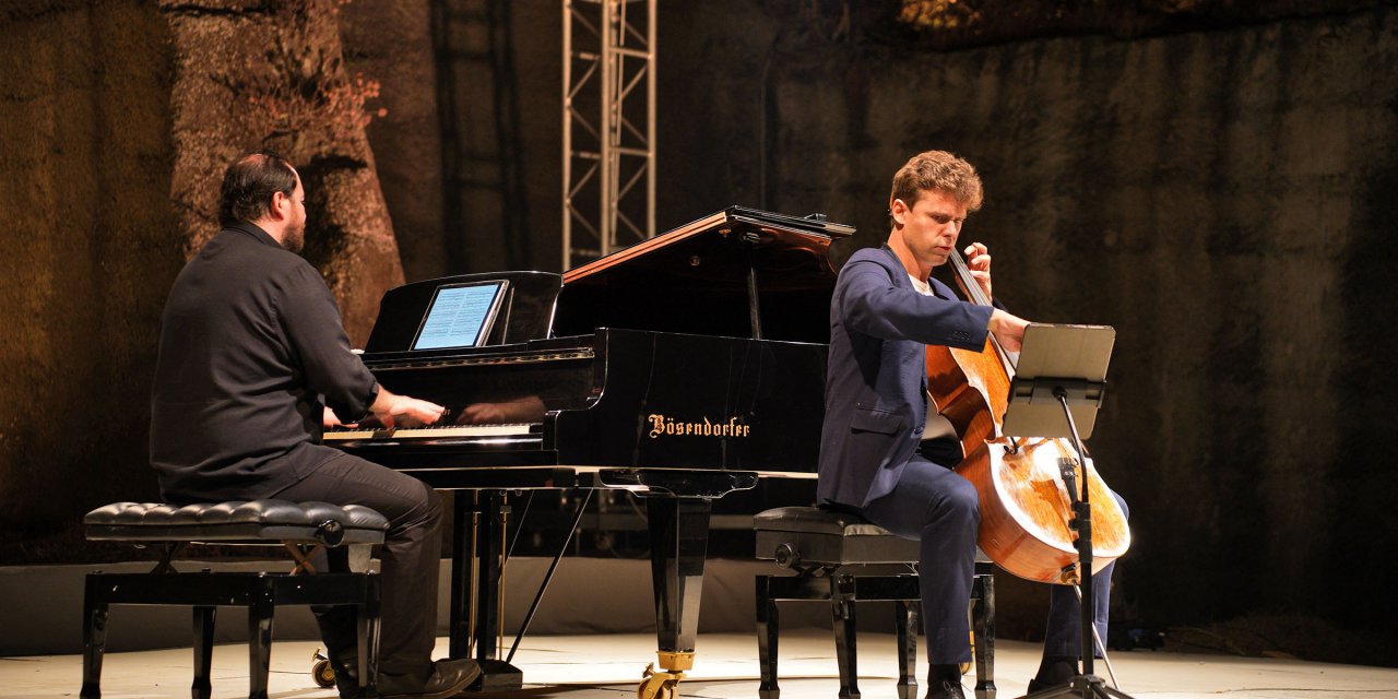 Christian-Pierre La Marca & Gökhan Aybulus ikilisi Bodrum’da sahne aldı