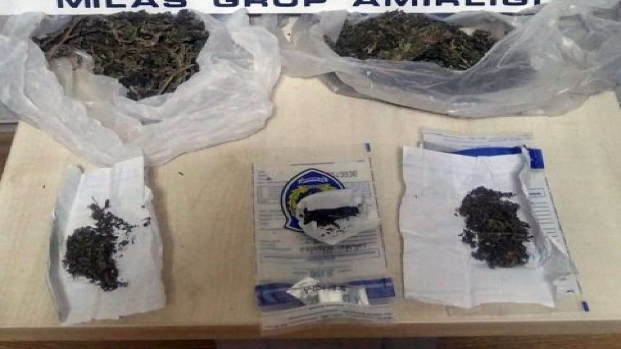 Milas’ta uyuşturucu operasyonu