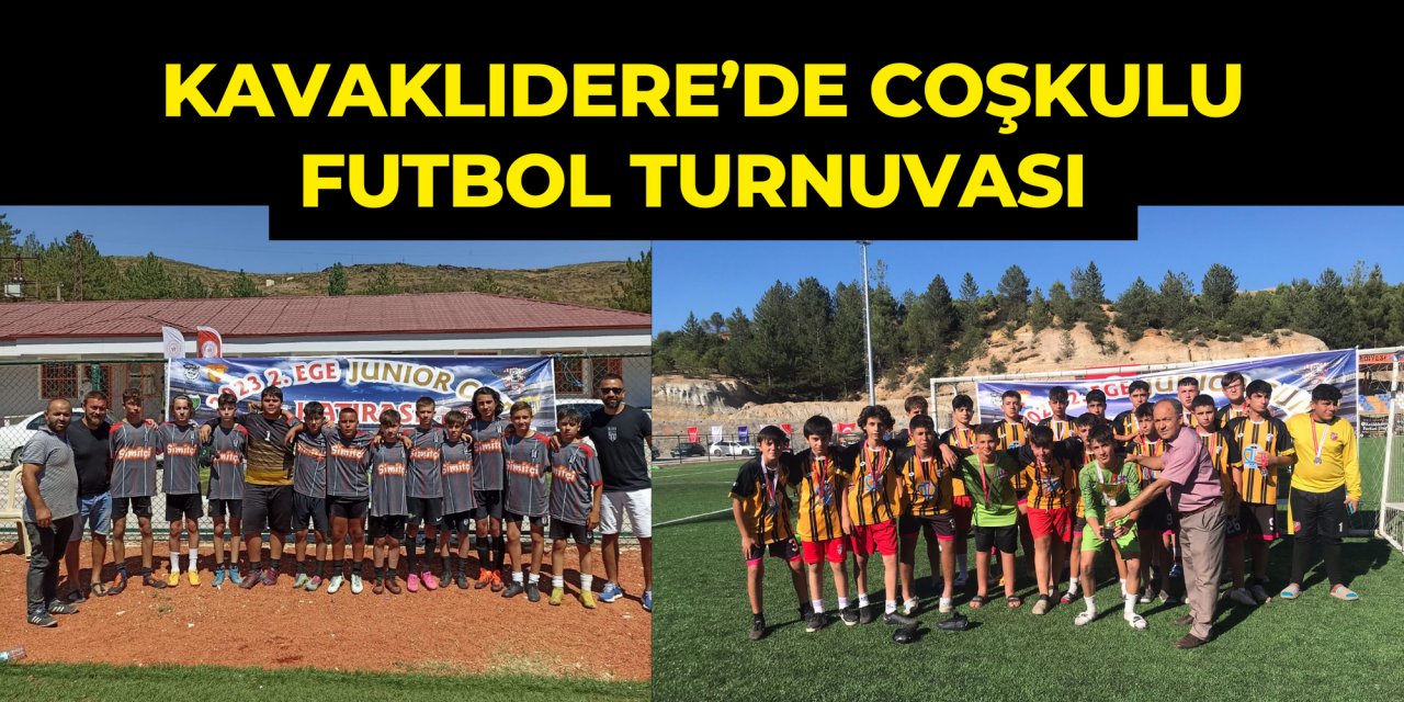 Kavaklıdere’de coşkulu futbol turnuvası
