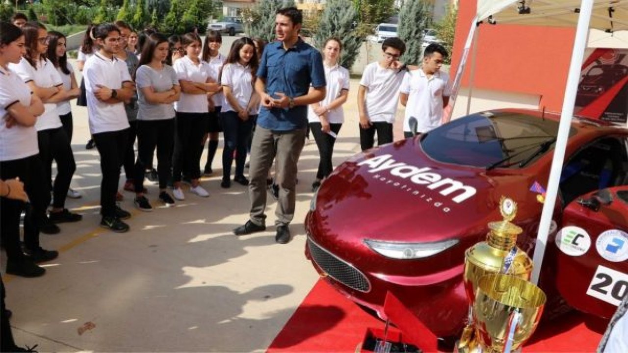 AYDEM Fen Lisesi Öğrencileri ile buluştu