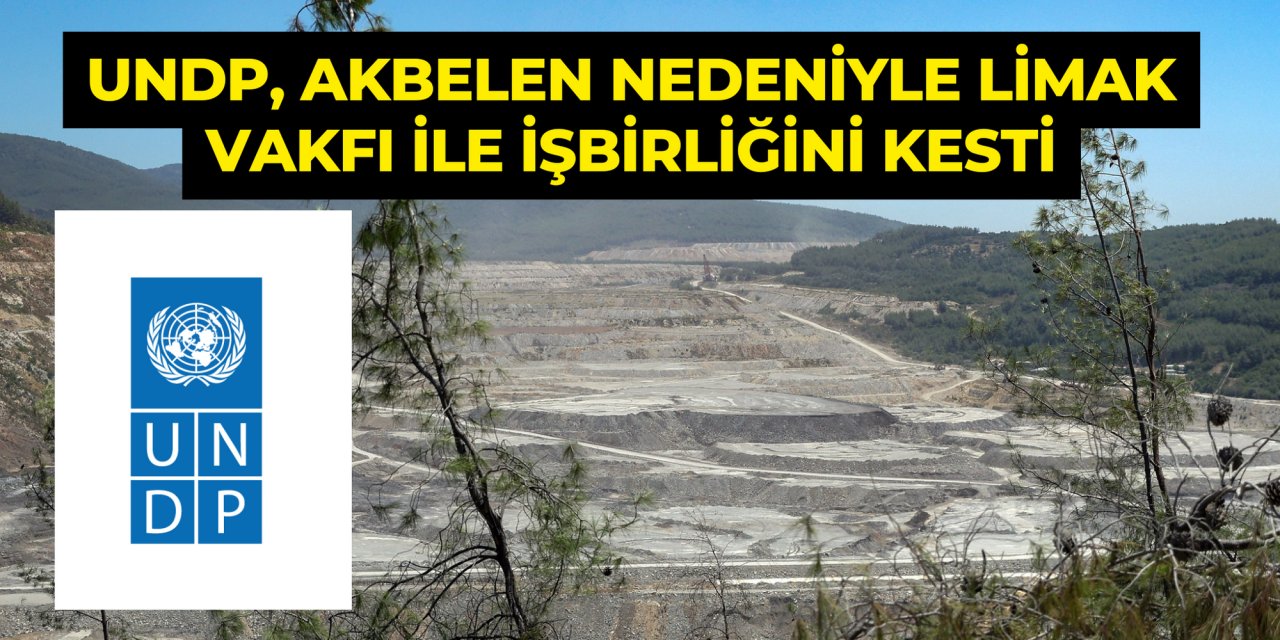UNDP, AKBELEN NEDENİYLE LİMAK VAKFI İLE İŞBİRLİĞİNİ KESTİ