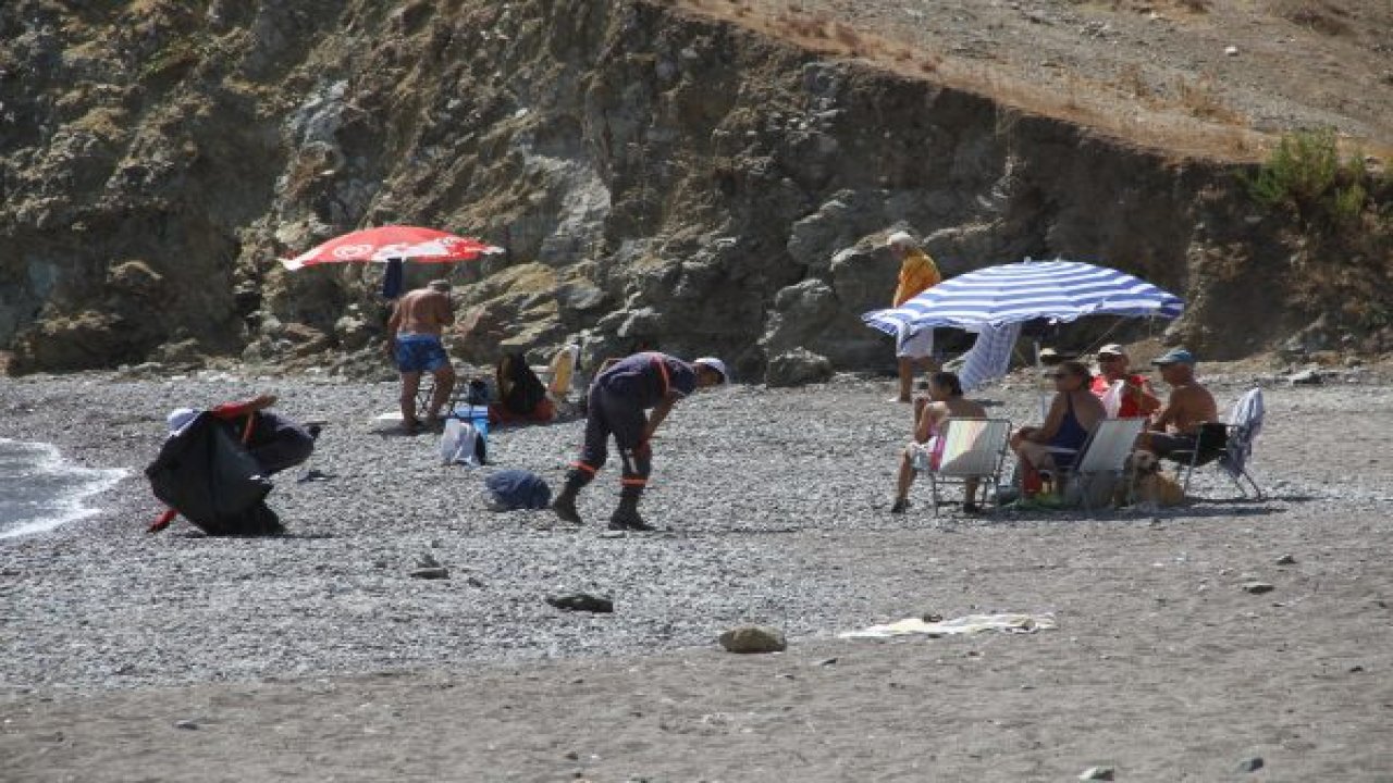 Karataş’da temizlik çalışması yapıldı
