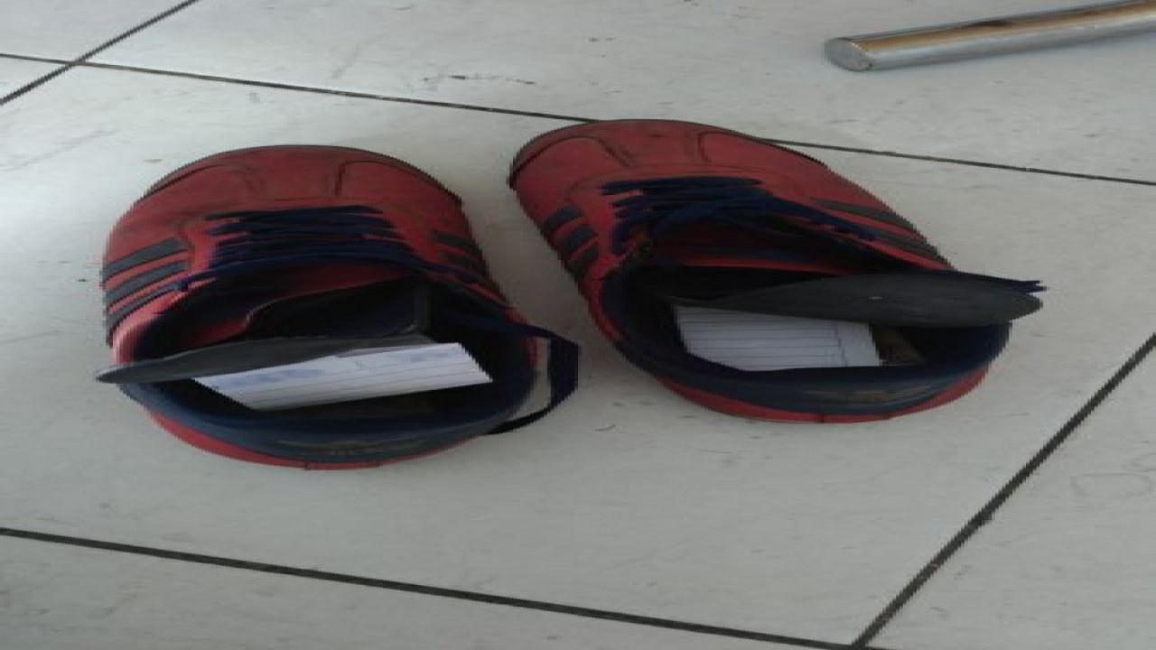 Ayakkabıdan bonzai çıktı