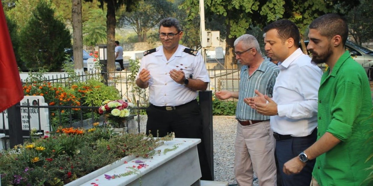 ŞEHİT MUZAFFER AKKUŞ ÖLÜM YILDÖNÜMÜNDE UNUTULMADI