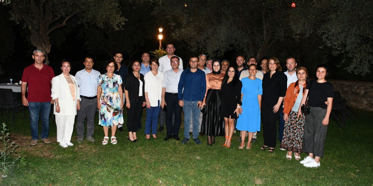 TAYİNİ ÇIKAN İKİ MÜDÜR İÇİN YATAĞAN’DA VEDA YEMEĞİ DÜZENLENDİ