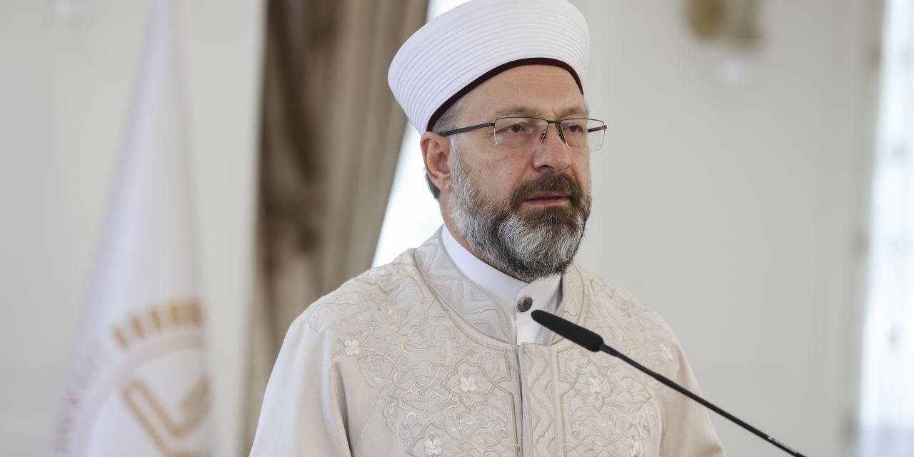 Diyanet İşleri Başkanı Erbaş, GKRY'deki cami saldırısını kınadı
