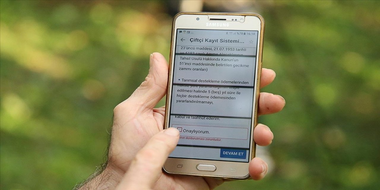 ÇİFTÇİ KAYIT SİSTEMİ'NE KAYITLAR YARIN BAŞLAYACAK