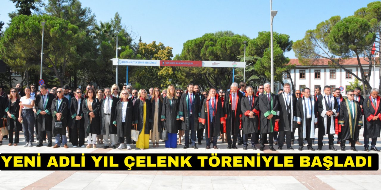 YENİ ADLİ YIL ÇELENK TÖRENİYLE BAŞLADI