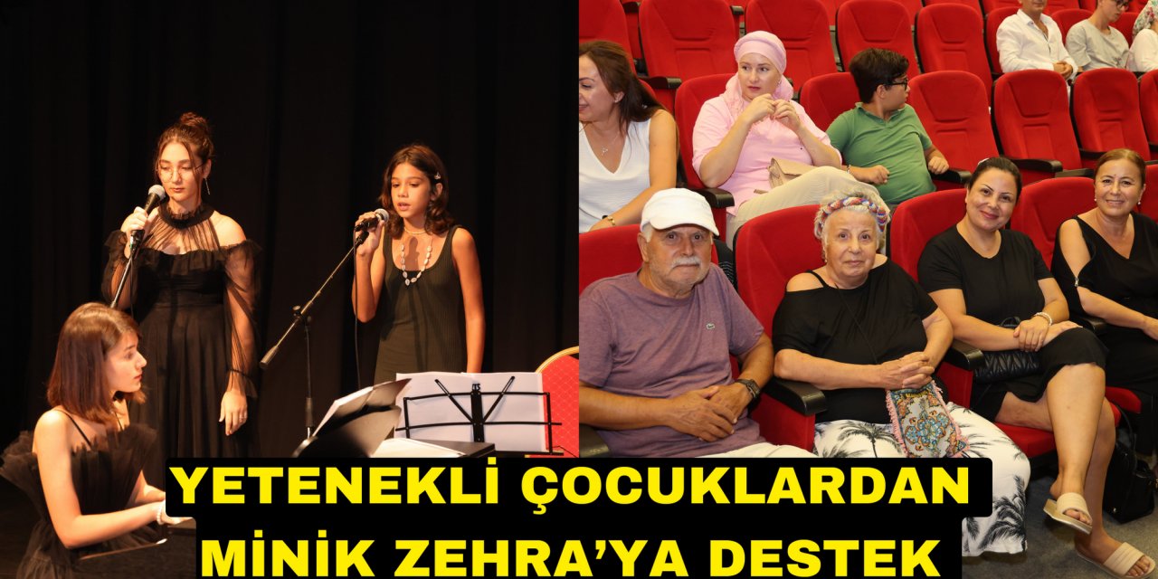 YETENEKLİ ÇOCUKLARDAN MİNİK ZEHRA’YA DESTEK