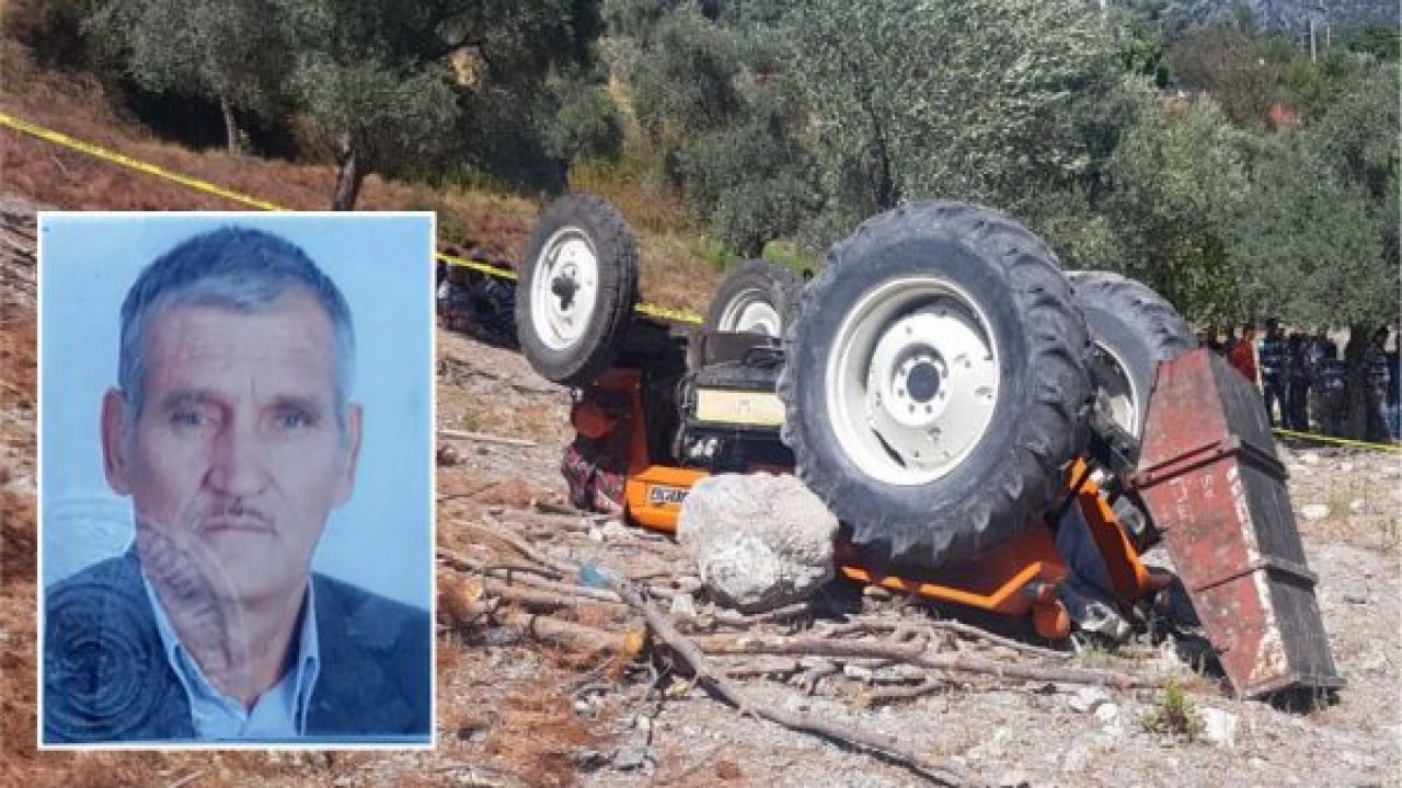 Traktörün altında can verdi