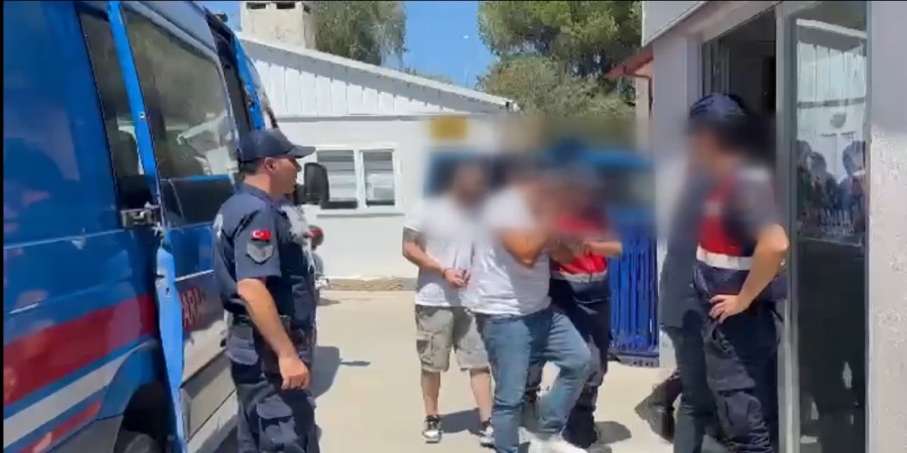 9 düzensiz göçmen yakalandı