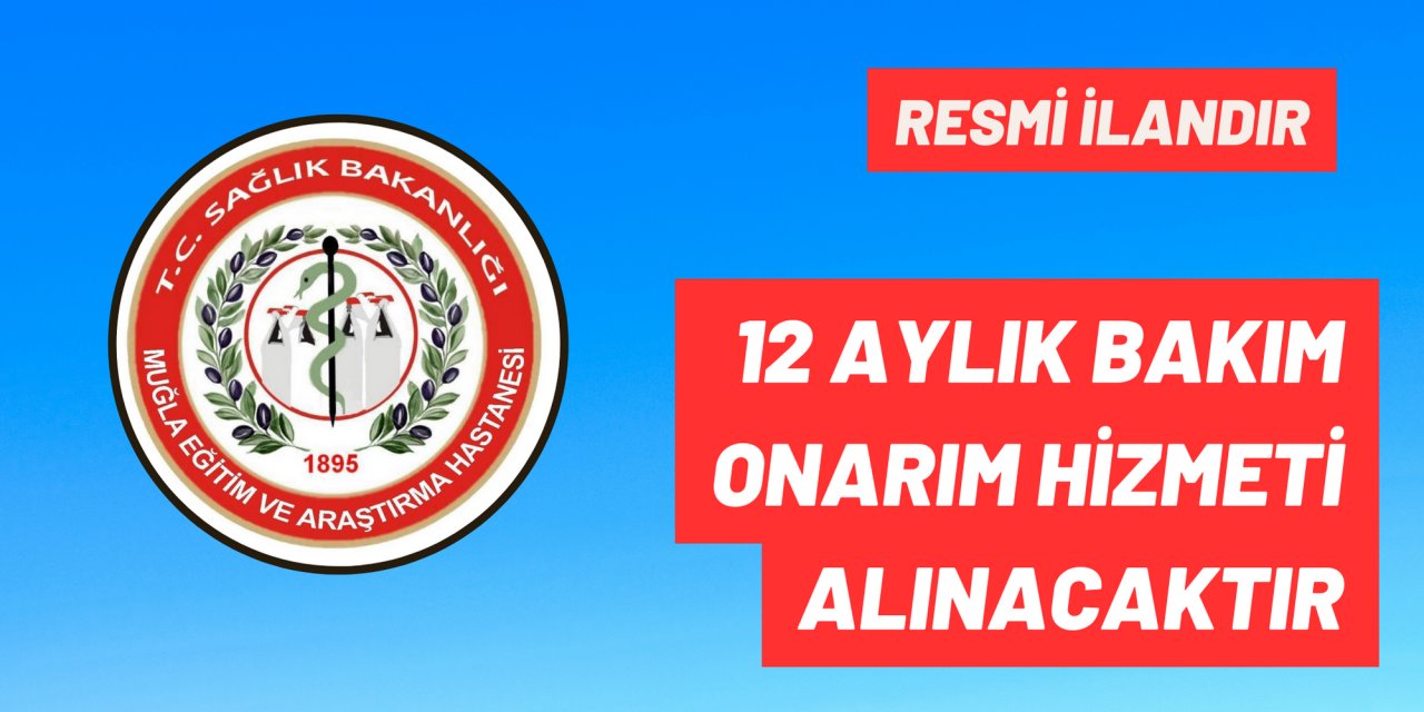 12 AYLIK BAKIM ONARIM HİZMETİ ALINACAKTIR