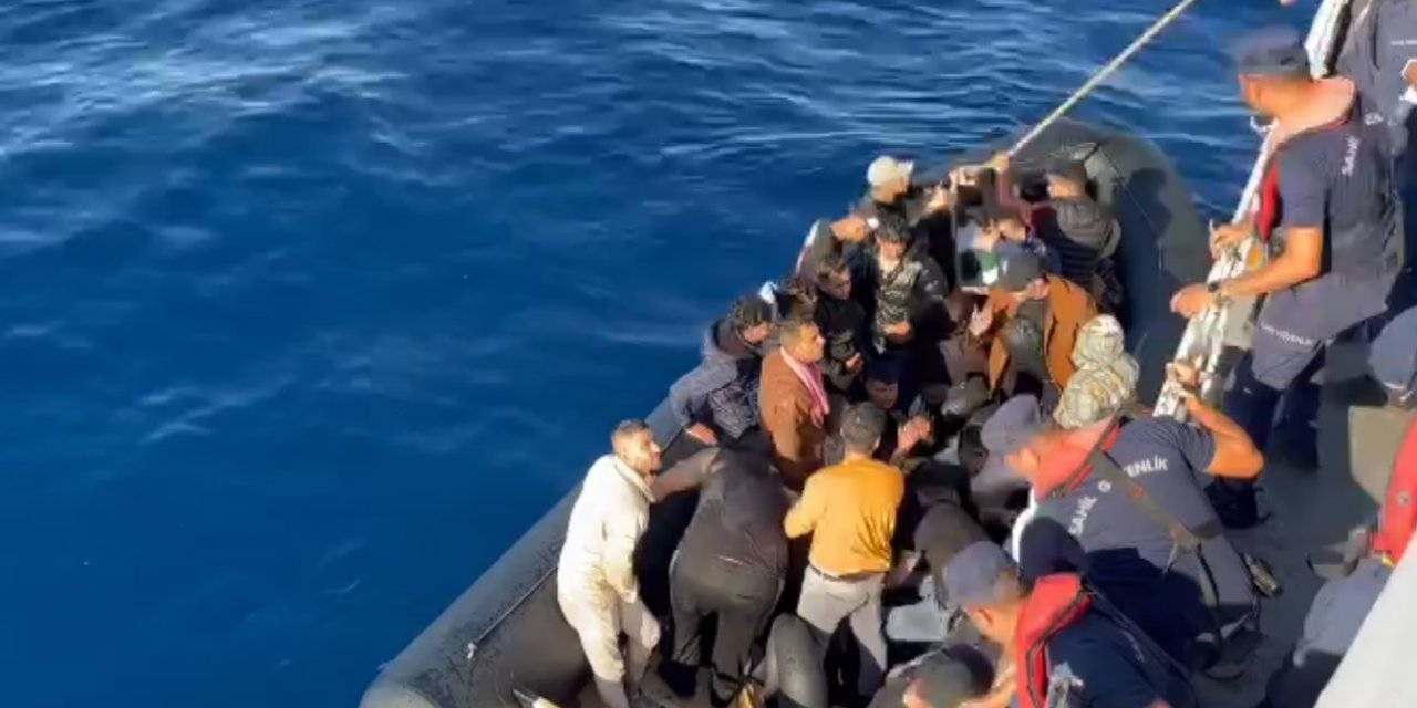 34 düzensiz göçmen yakalandı