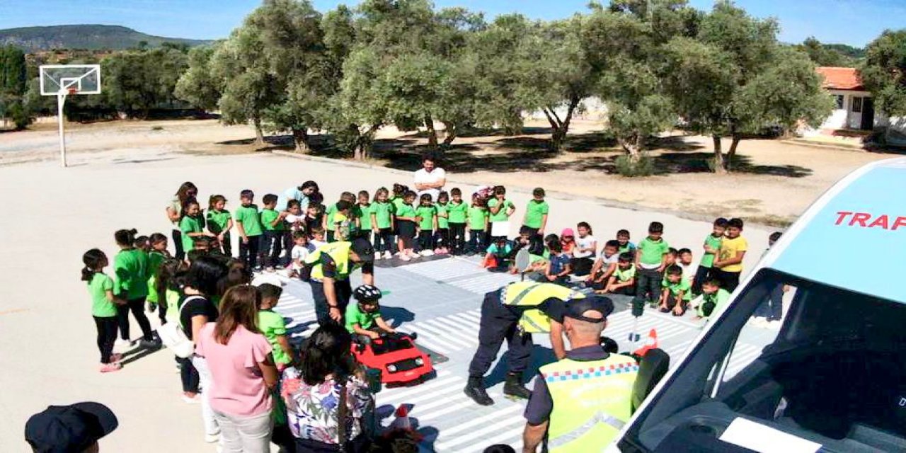 Yatağan’da 331 öğrenciye trafik eğitimi verildi