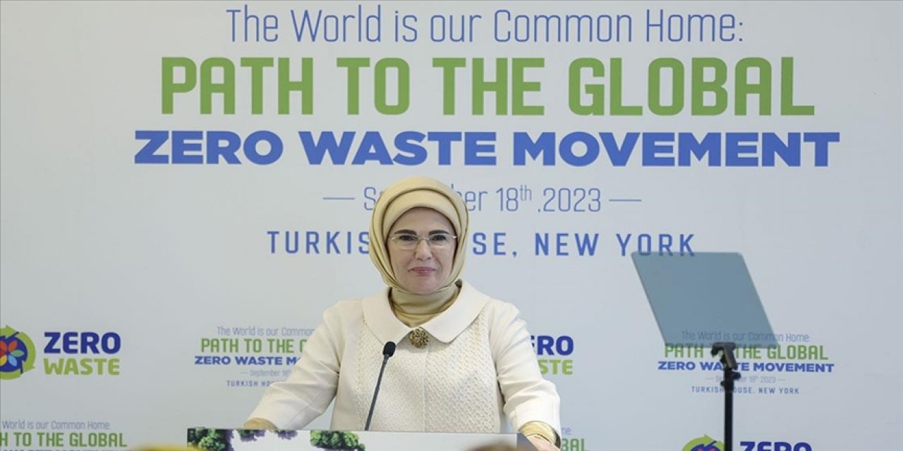 Emine Erdoğan'ın BM'deki lider eşi diplomasisiyle Sıfır Atık gündeminin küreselleşmesi hız kazandı
