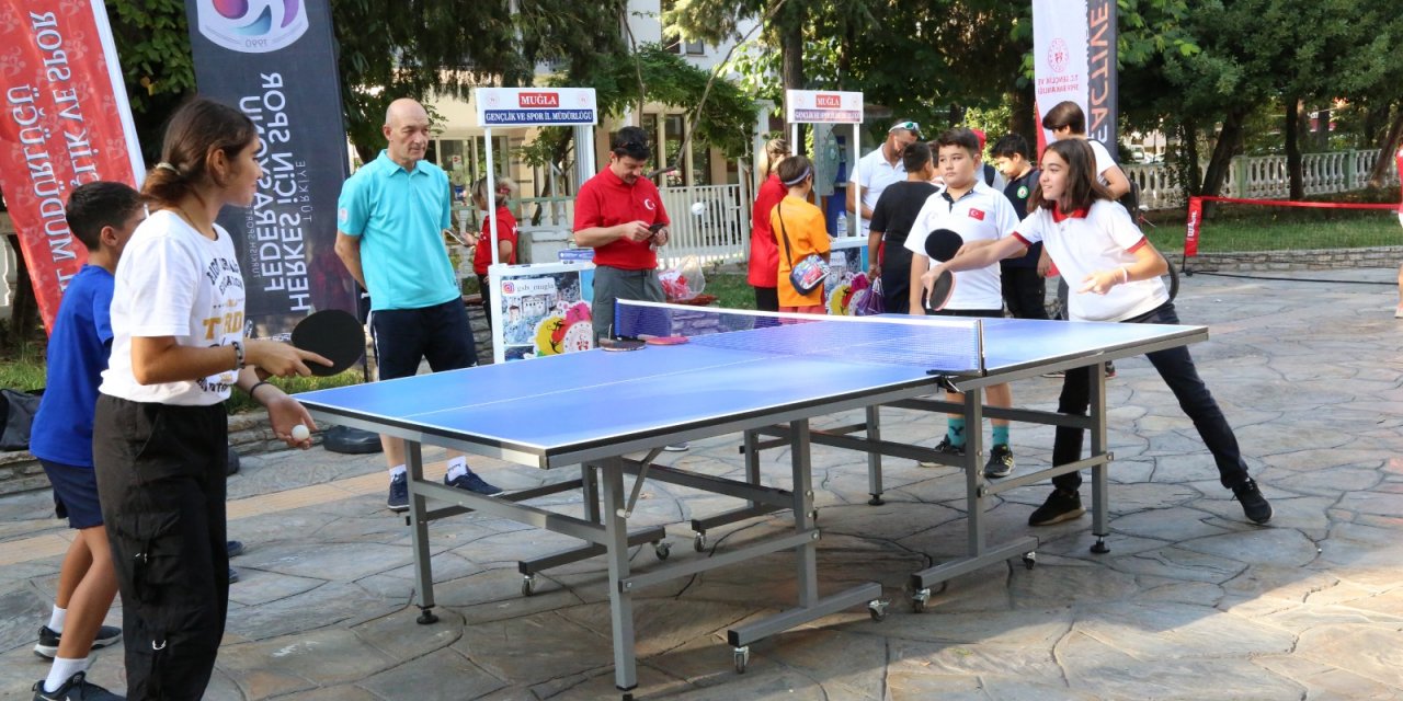 MENTEŞE’DE AVRUPA SPOR HAFTASI KUTLANDI