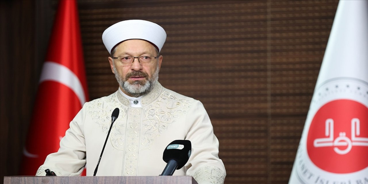 Diyanet İşleri Başkanı Erbaş'tan Mevlit Kandili mesajı: Rabb'imize karşı sorumluluklarımızı yeniden gözden geçirmeliyiz