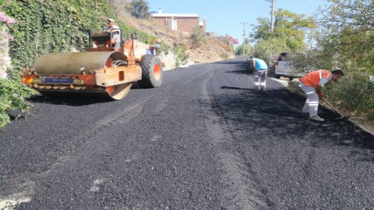 Asfaltlama çalışmaları sürüyor